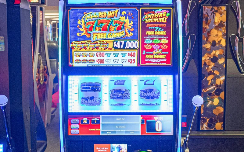 Neon slot machine representing Reelson bonuses