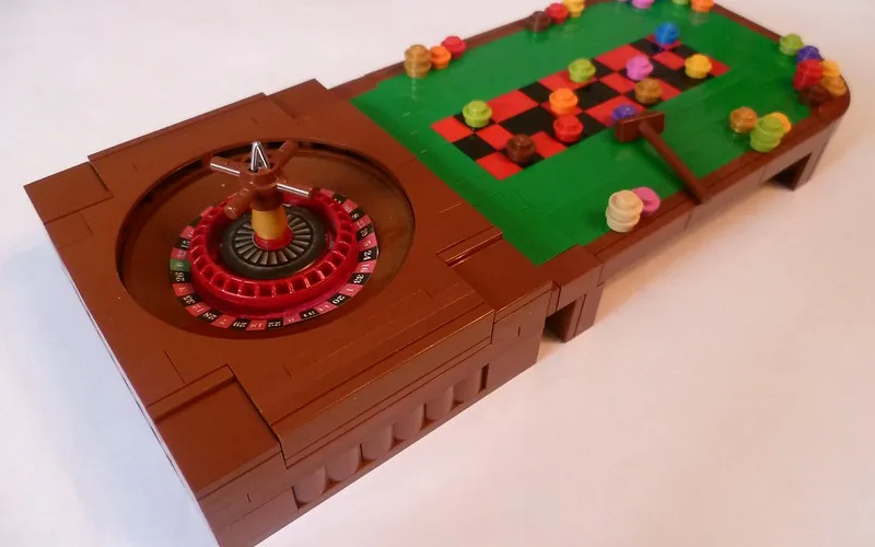 Roulette wheel for Reelson live casino