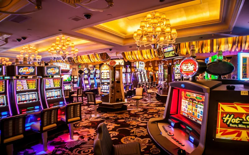 Arcade slot machine lights for Reelson promotions