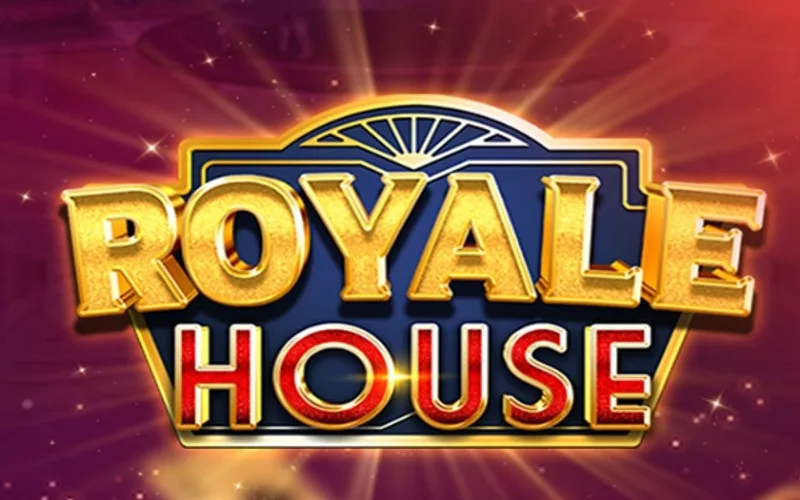 Portada púrpura y dorada del juego Royale House